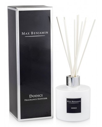 Difuzor esenta parfumata cu betisoare, 100 ml, Dodici, colectia Classic - MAX BENJAMIN